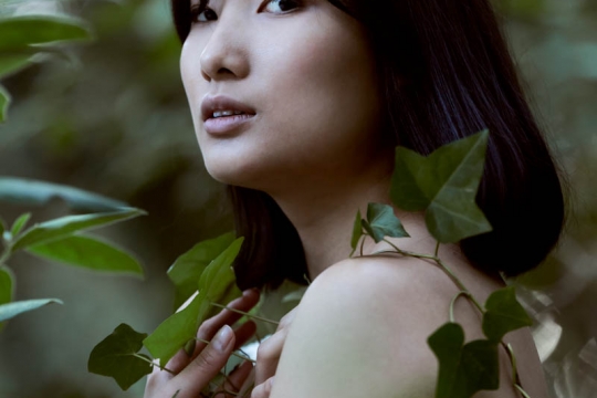 Tiffany in the wood